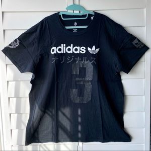 Adidas Men’s black Logo Shirt